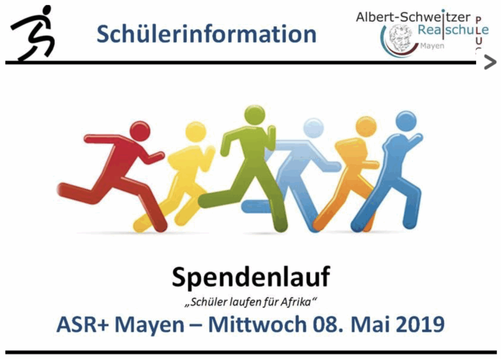 Spendenlauf - Albert-Schweitzer-Realschule-Plus Mayen
